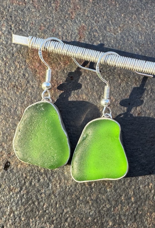 Artisan Hand Fabricated Sterling Silver Earrings