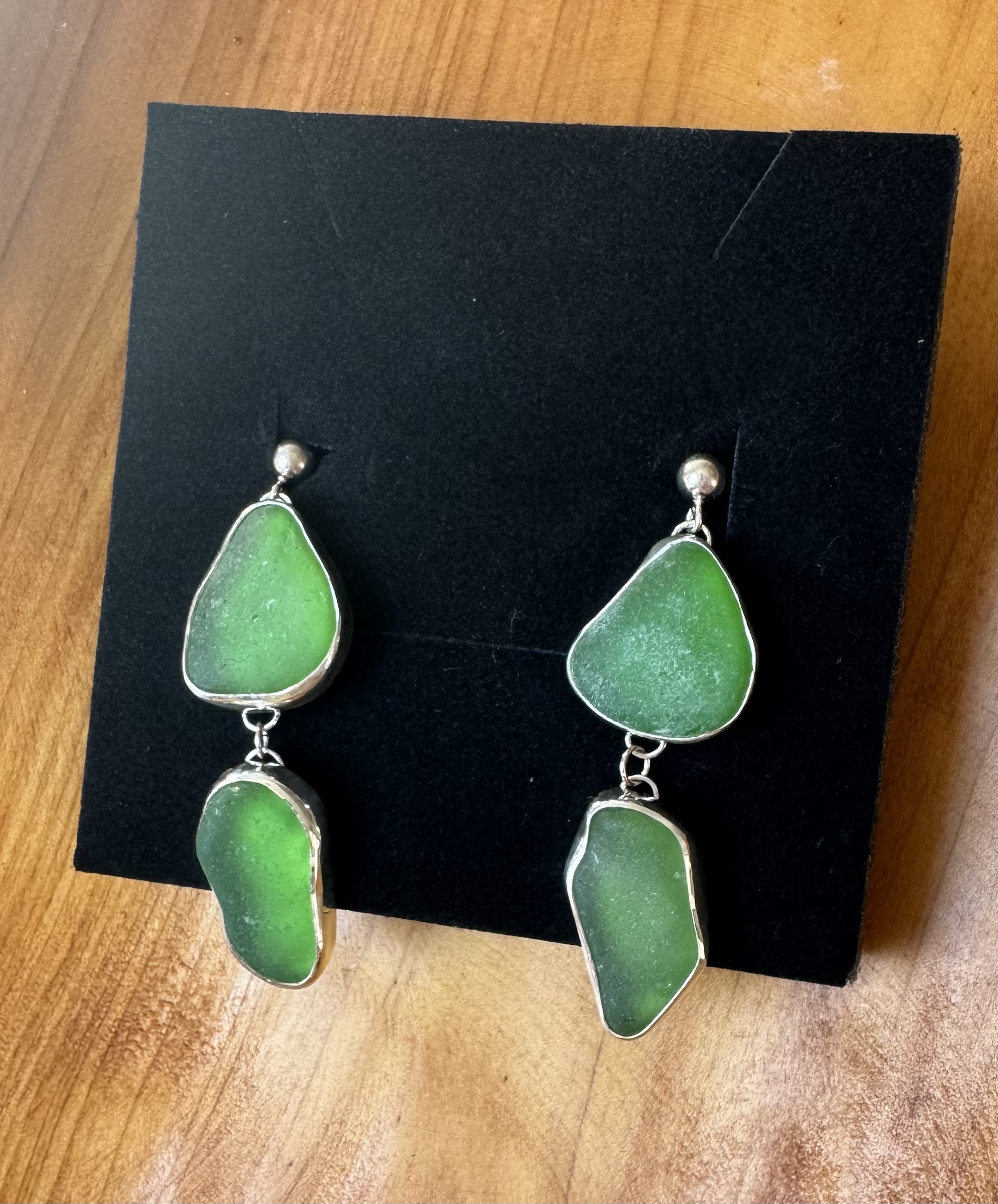 Double dangle earrings thumbnail view 2