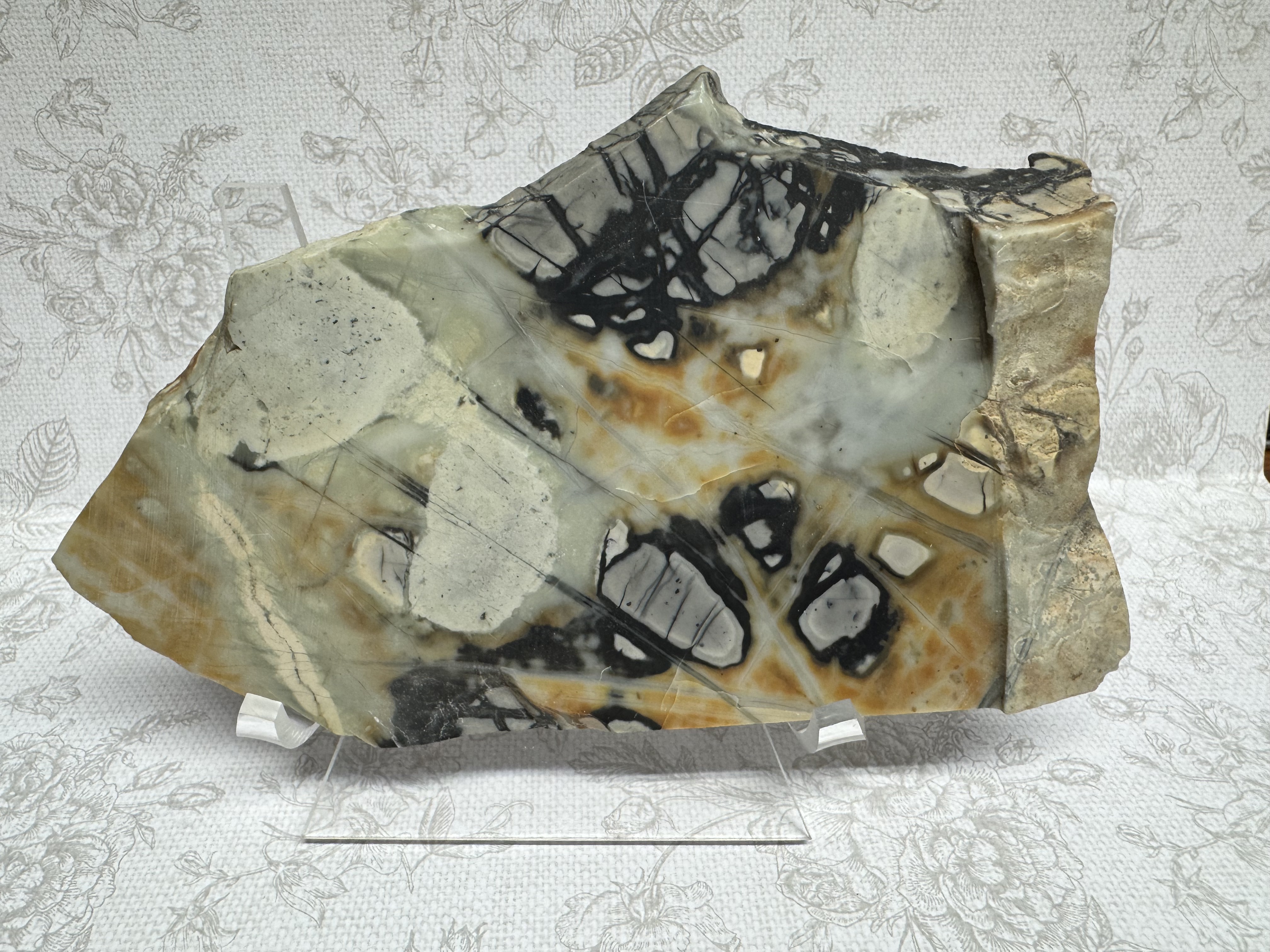 Artisan Lapidary Gemstone Slab Raw Material