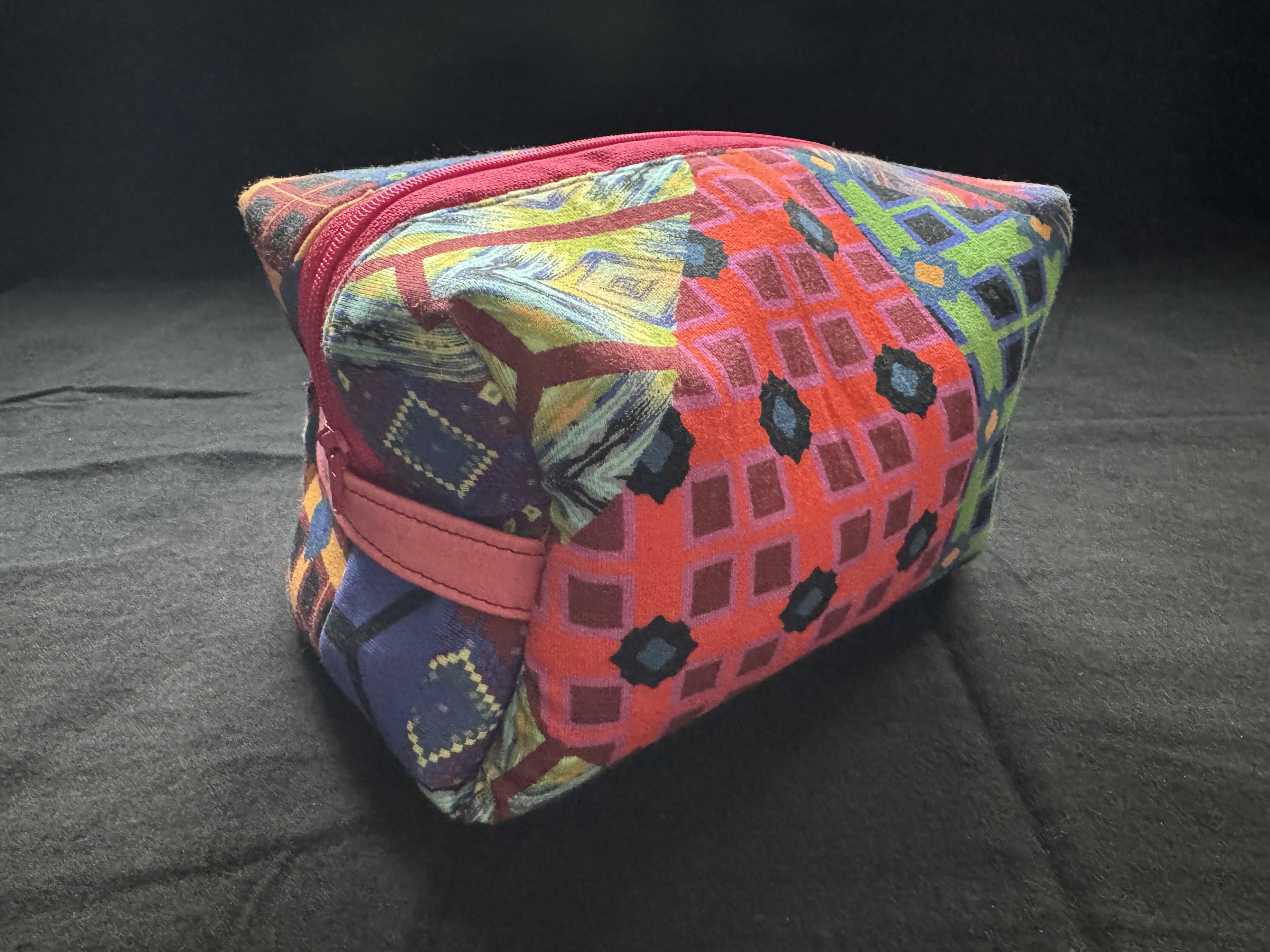 Handcrafted accessory storage lining details